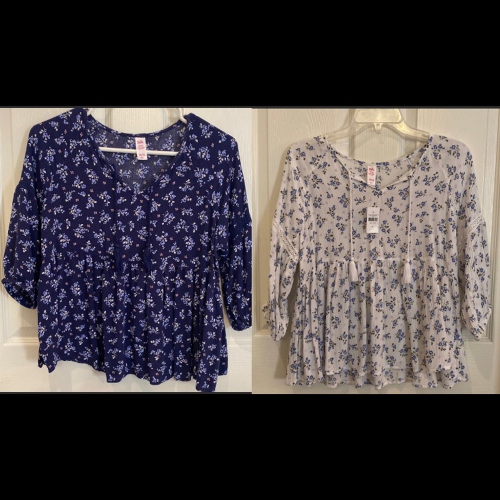 Set of 2 - Boho style top by Justice